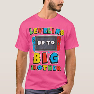 Camiseta Subiendo de Nivel a Hermano Mayor para Chicos Juga