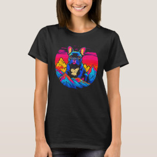 Camiseta Subiendo de perro toro francés pop