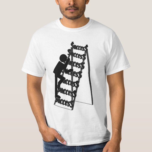 Camiseta Subiendo la escalera del éxito (Anverso)