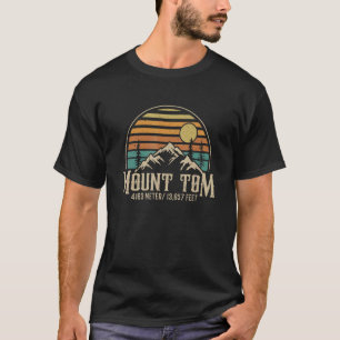 Camiseta Subiendo Massachusetts Senderismo Camping Monte Mo