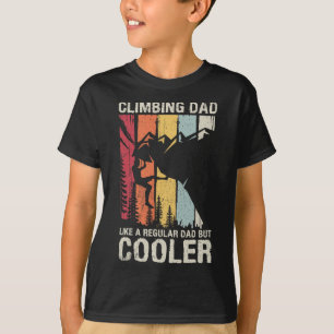 Camiseta Subiendo Papá Como Un Papá Normal Pero Escalador M