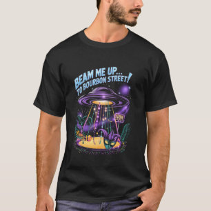 Camiseta Subir Bourbon Hazme Reír Mardi Gras