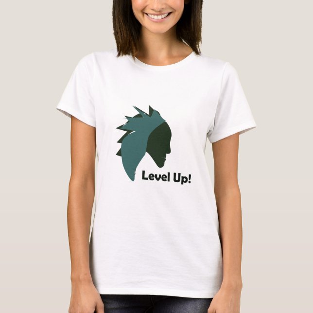 Camiseta subir de nivel (Anverso)