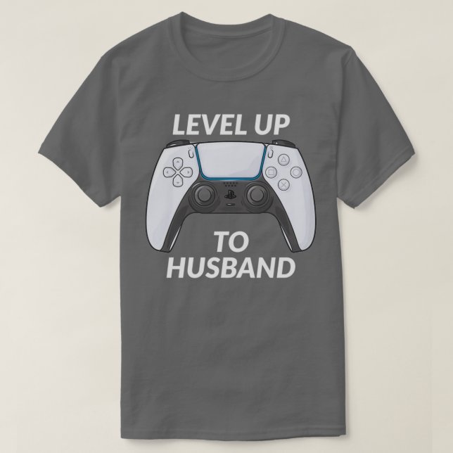 Camiseta Subir De Nivel A Esposo (Diseño del anverso)
