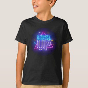 Camiseta Subir de Nivel Neon
