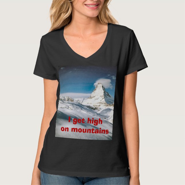 Camiseta Subir el Cervino (Anverso)