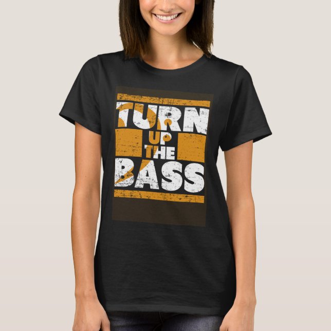 Camiseta Subir El Fiesta De Música Bass (Anverso)