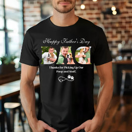 Camiseta Subir foto Feliz día del padre divertido dueño de 