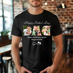 Camiseta Subir foto Feliz día del padre divertido dueño de