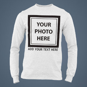 Camiseta Subir imagen foto y agregar texto – Personalizar