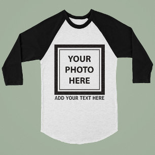 Camiseta Subir imagen foto y agregar texto – Personalizar
