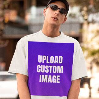 Camiseta Subir imagen personalizada: agregue la suya para i
