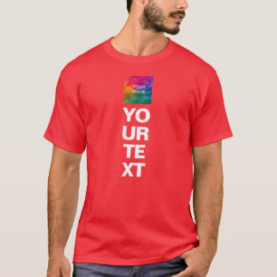 Camiseta Subir logotipo o plantilla de foto de Navidad para