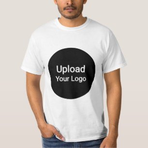 Camiseta Subir logotipo personalizado Negocio personaliza