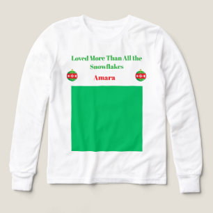 Camiseta-Subir Tu Foto Y Nombre Camisa De Navidad