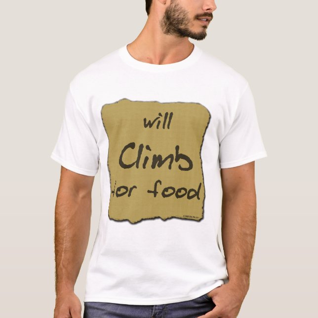 Camiseta Subirá para la comida (Anverso)
