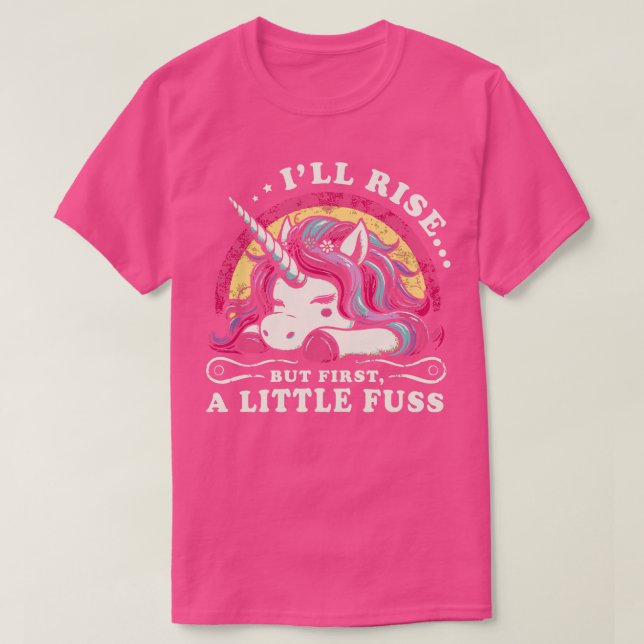 Camiseta Subirán pero primero un poco de escándalo Unicorni (Diseño del anverso)