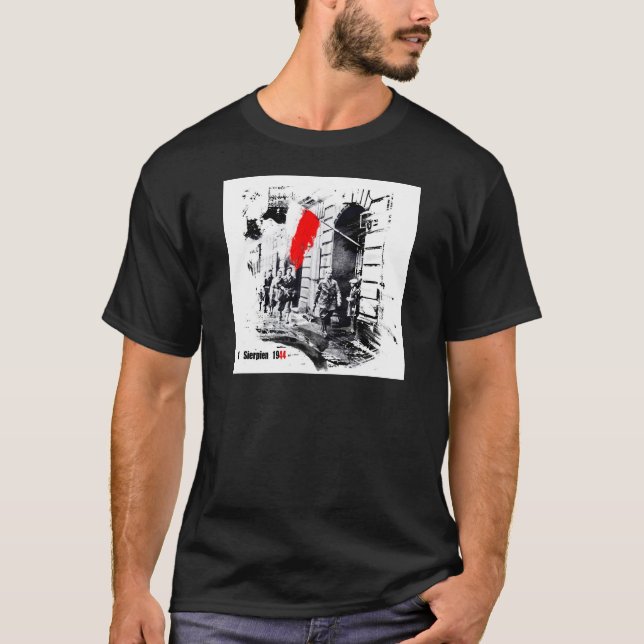 Camiseta Sublevación 1944 de Varsovia Polonia (Anverso)