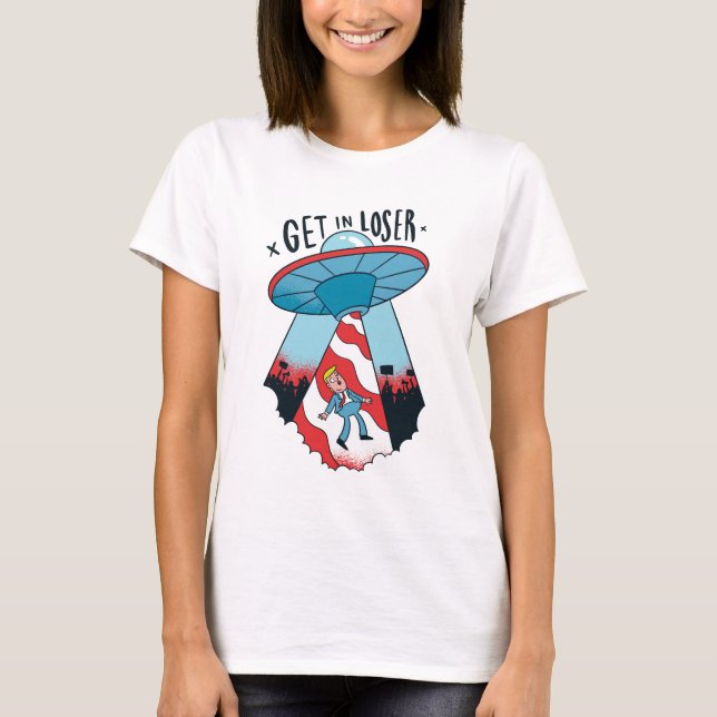 Camiseta Sublevarse ante el secuestro de Trump (Anverso)