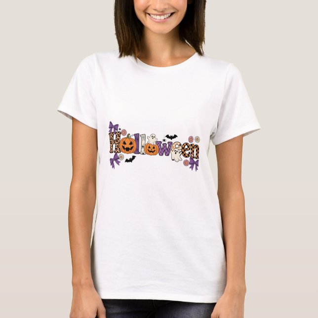 Camiseta Sublimación de Halloween (Anverso)