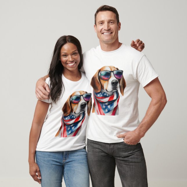Camiseta Sublimación de Perro Beagle T-Shirt (Unisexo)