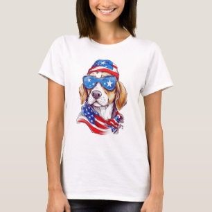 Camiseta Sublimación de perro del 4 de julio-66361