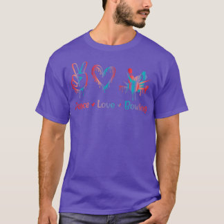 Camiseta Sublimación del Bowling de la paz T