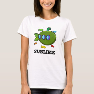 Camiseta Sublime Funny Submarine Fruit Lime Pun