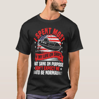 Camiseta Submarine I Spent Most Of My Life US Flag Submarin