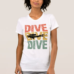 Camiseta Submarinismo Buceo Submarino Buceo Scuba