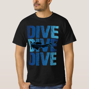 Camiseta Submarinismo Buceo Submarino Buceo Scuba