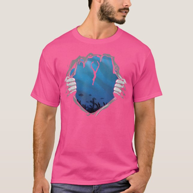 Camiseta Submarinismo con apnea (Anverso)