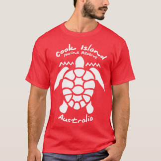 Camiseta Submarinismo con reserva marina de la isla de Cook