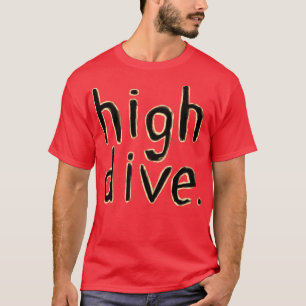 Camiseta submarinismo con trampolín alto