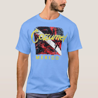 Camiseta Submarinismo Cozumel DIVE Mexico SCUBA