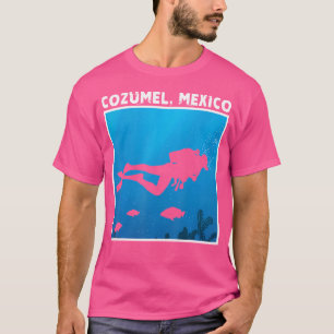 Camiseta Submarinismo Cozumel Mexico Scuba