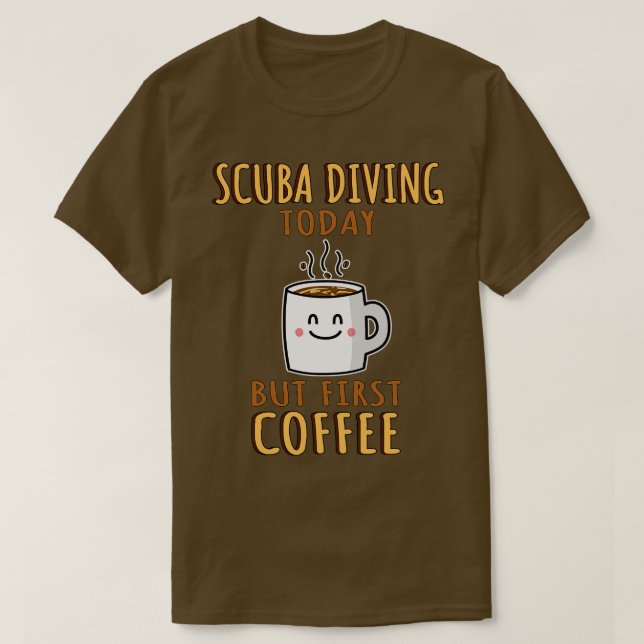 Camiseta Submarinismo Cute Scuba (Diseño del anverso)