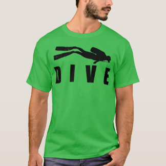 Camiseta Submarinismo DIVE Scuba Buceo Buceo Idea de regalo
