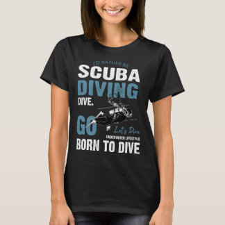 Camiseta Submarinismo en aguas profundas