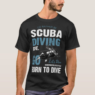 Camiseta Submarinismo en aguas profundas