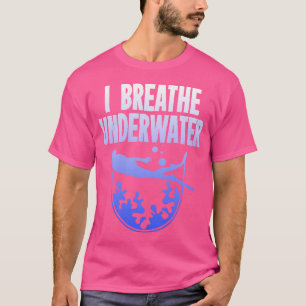 Camiseta Submarinismo I Respirar Buceador Subacuático