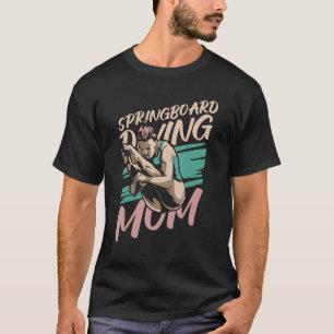Camiseta Submarinismo Platform Diver Mom Springboard
