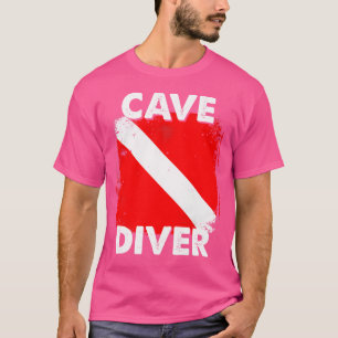 Camiseta Submarinismo Scuba Cave Diver Instructores Divemas