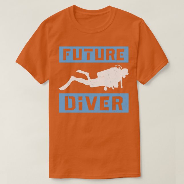Camiseta Submarinismo Scuba Cita Scuba Buceo Diseño Futuro  (Diseño del anverso)