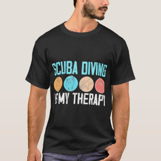 Camiseta Submarinismo Scuba Vida marina libre acuática