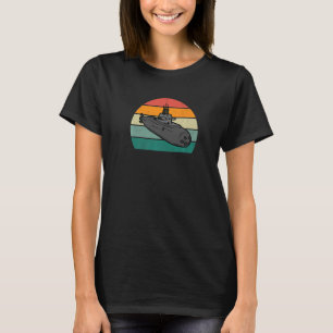 Camiseta submarinismo submarino barco periscope submarino