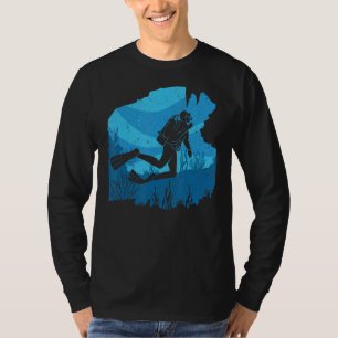 Camiseta Submarinismo submarino Ocean Scuba Diver