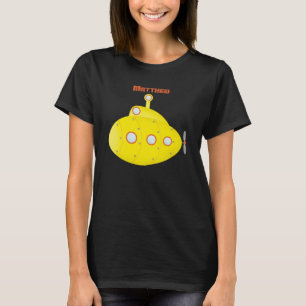 Camiseta Submarino Amarillo de Aguas Profundas