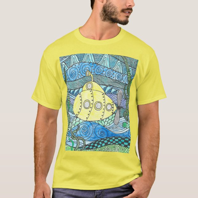Camiseta Submarino amarillo JRG (Anverso)