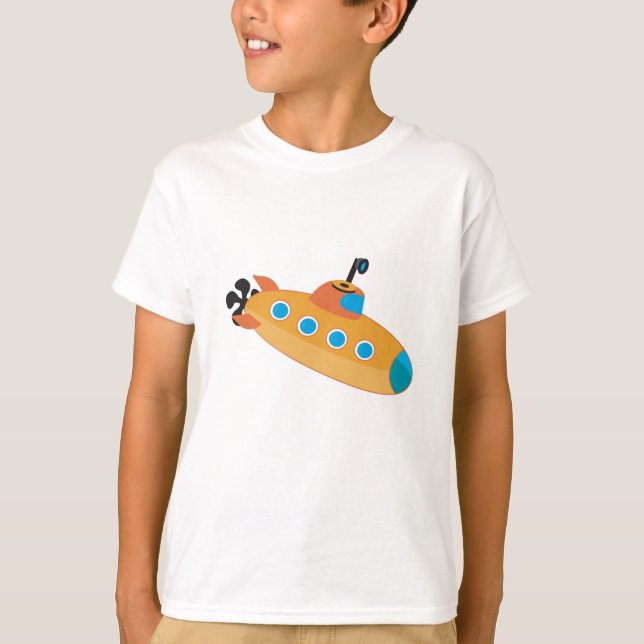 Camiseta Submarino Cute (Anverso)